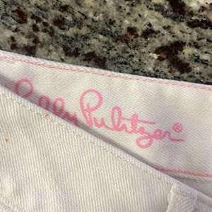 Lilly Pulitzer white jeans